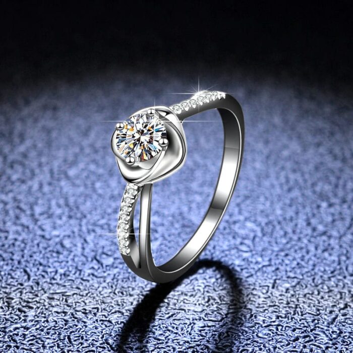 Moissanite Ring