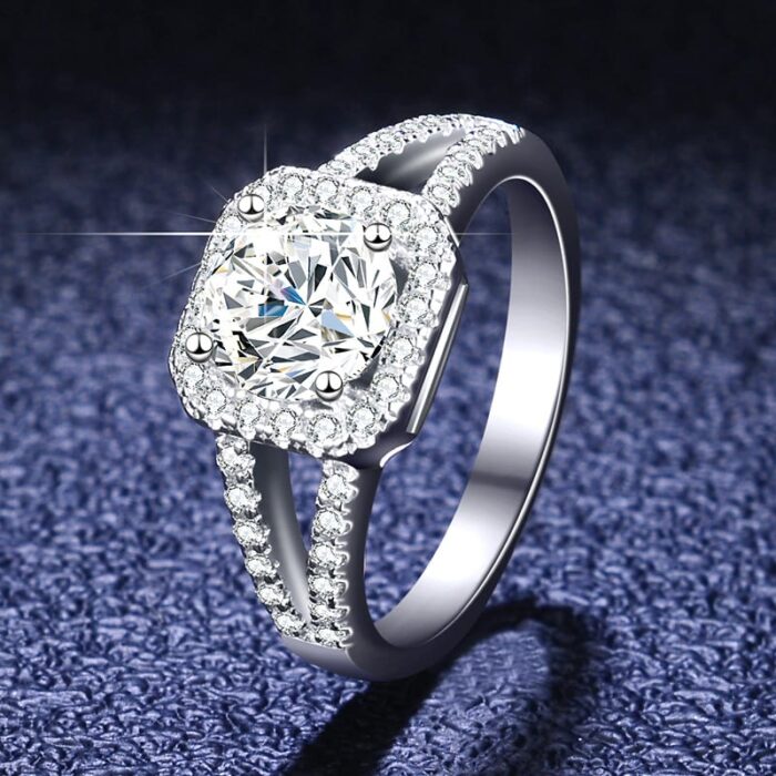 Moissanite Ring