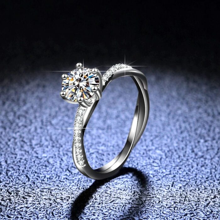 Moissanite Ring