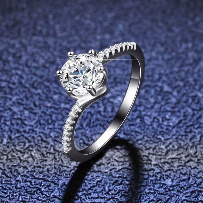 Moissanite Ring