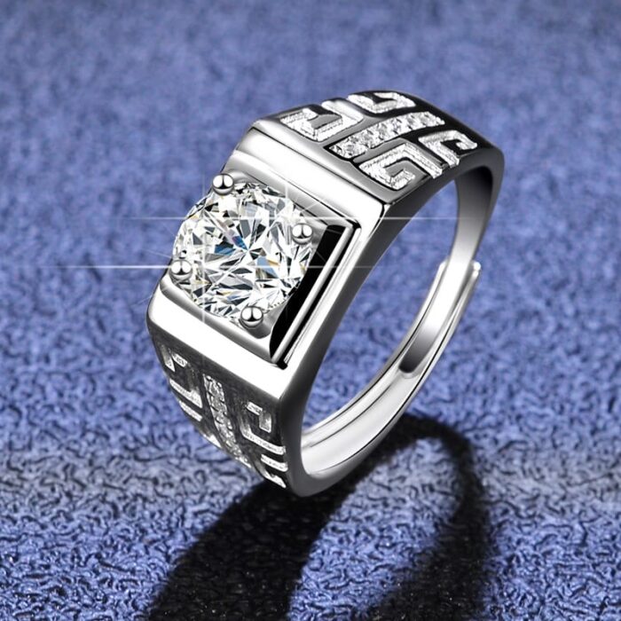 Moissanite Ring