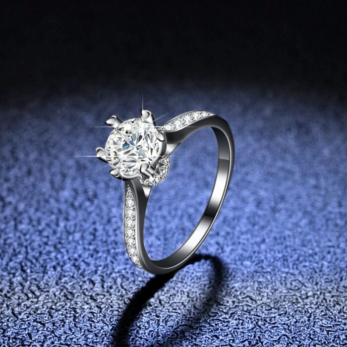 Moissanite Ring