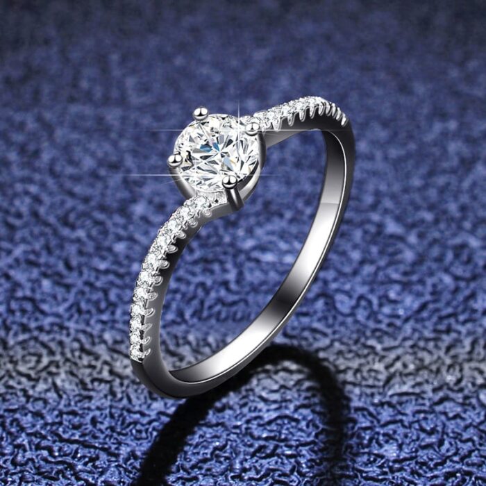 Moissanite Ring