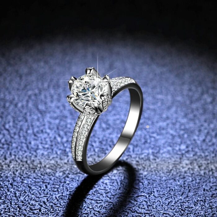 Moissanite Ring