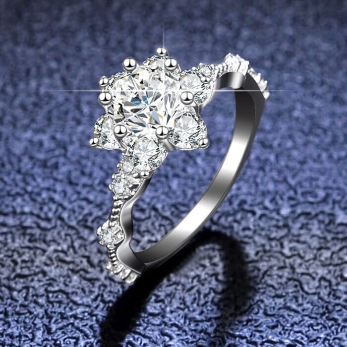 Moissanite Ring