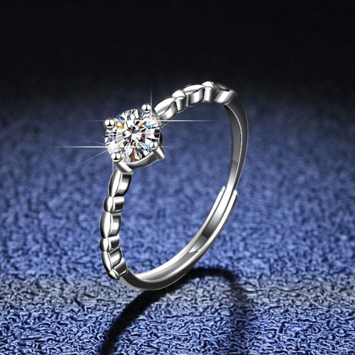Moissanite Ring