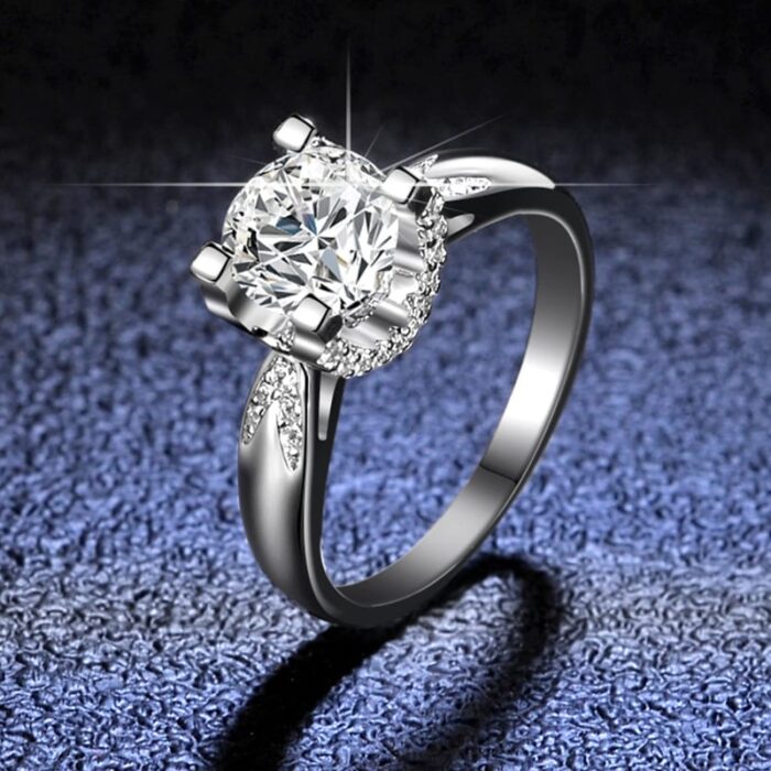 Moissanite Ring