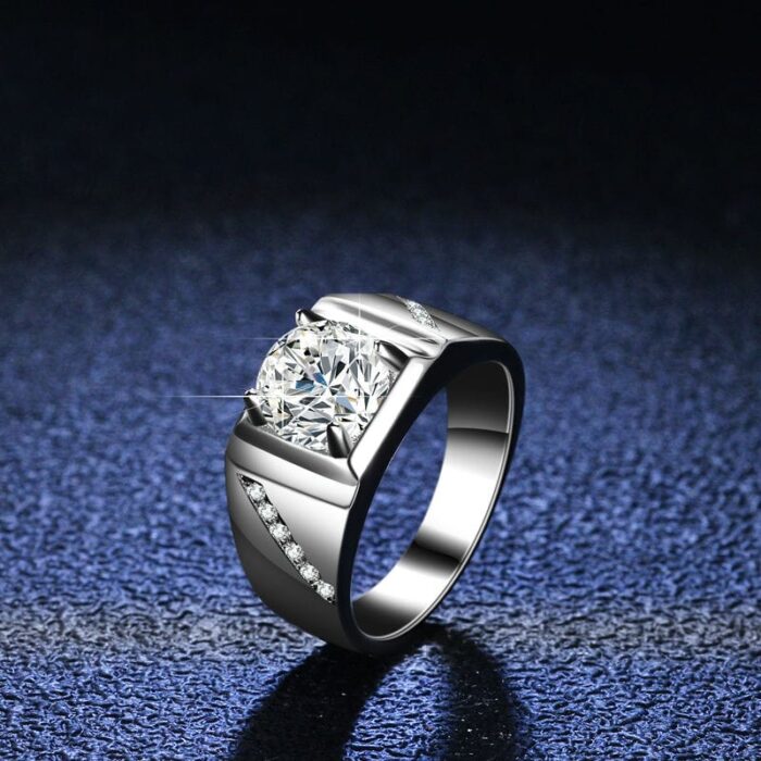 Moissanite Ring